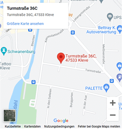 Clever Concept Bau auf Google Maps